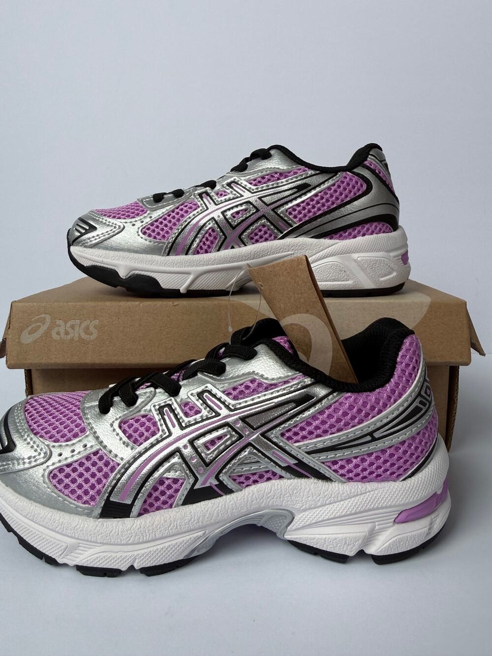 ASICS GEL-1130 PS Lavender Glow Pure Silver 1204A170-700 K12 NIB